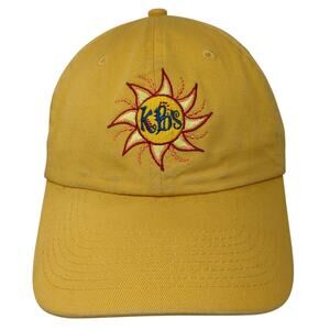 KBS Ketchum Hailey ID Slideback Baseball Cap Yellow One Size Adjustable 6 Panel